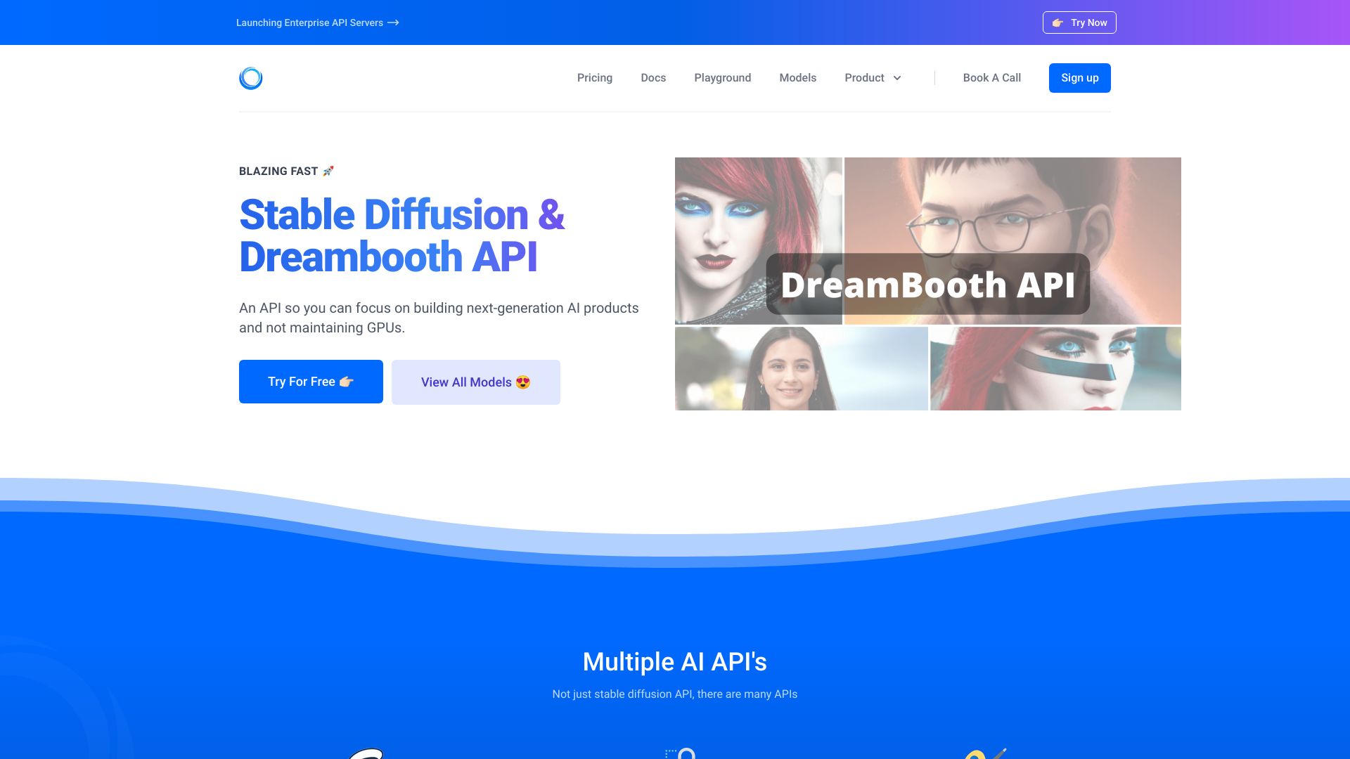 稳定扩散和Dreambooth API