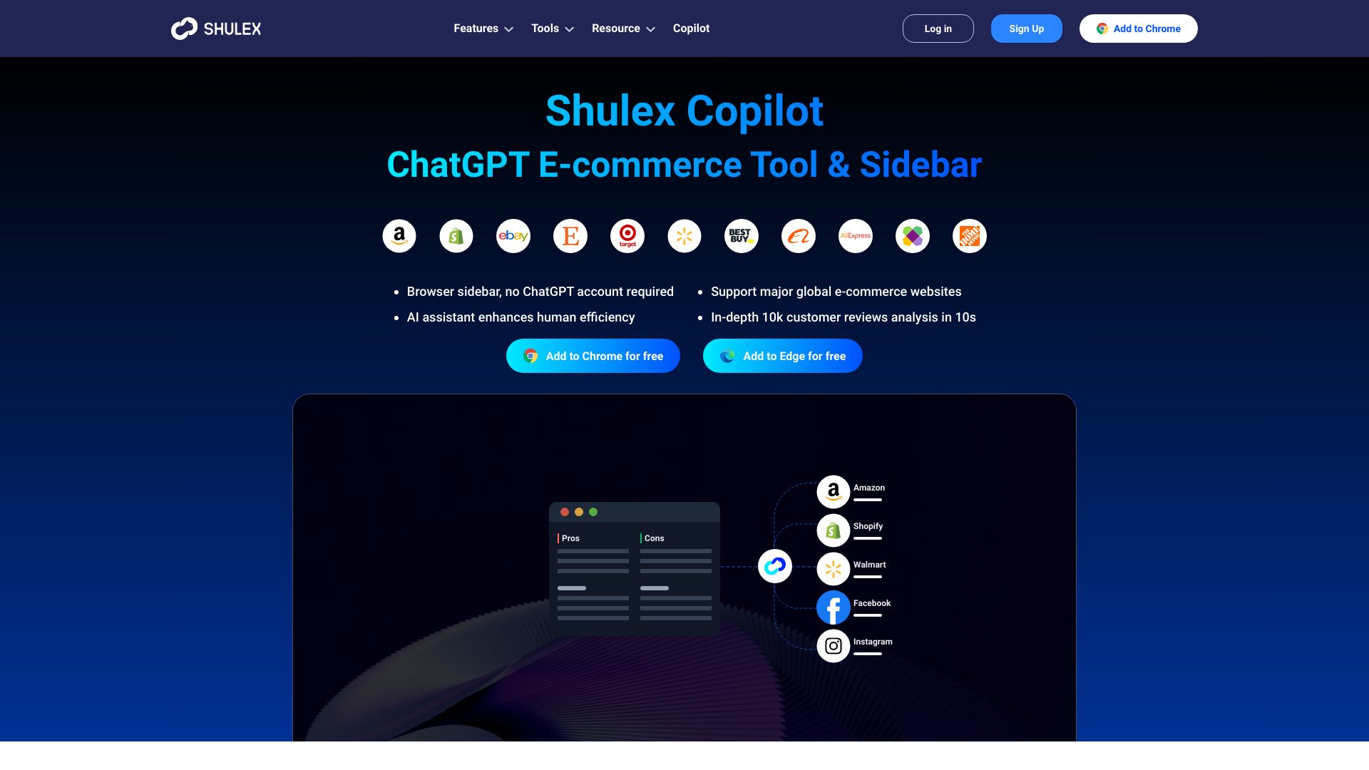 Shulex Copilot ChatGPT电商工具和侧边栏