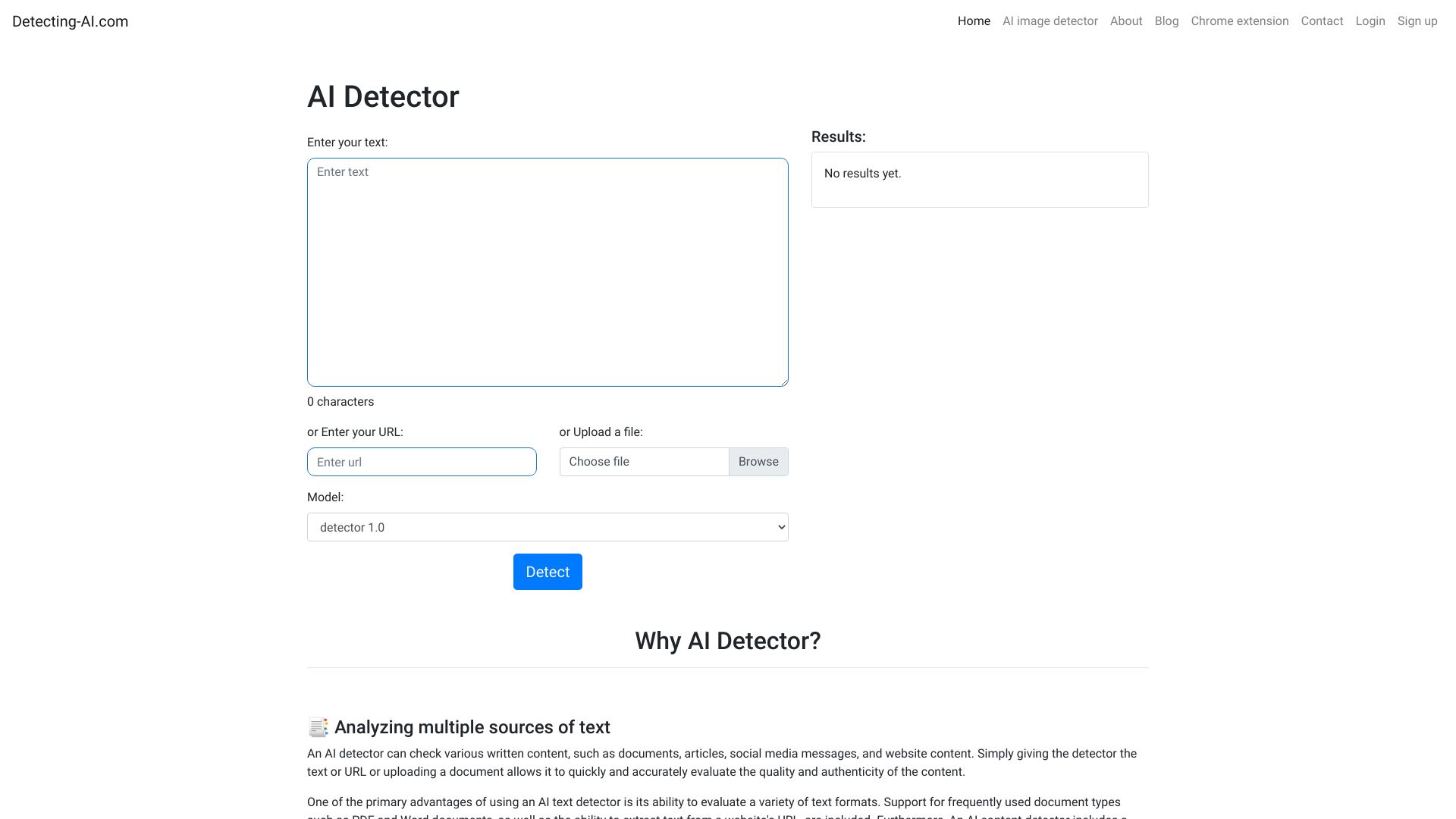 Detecting-AI.com