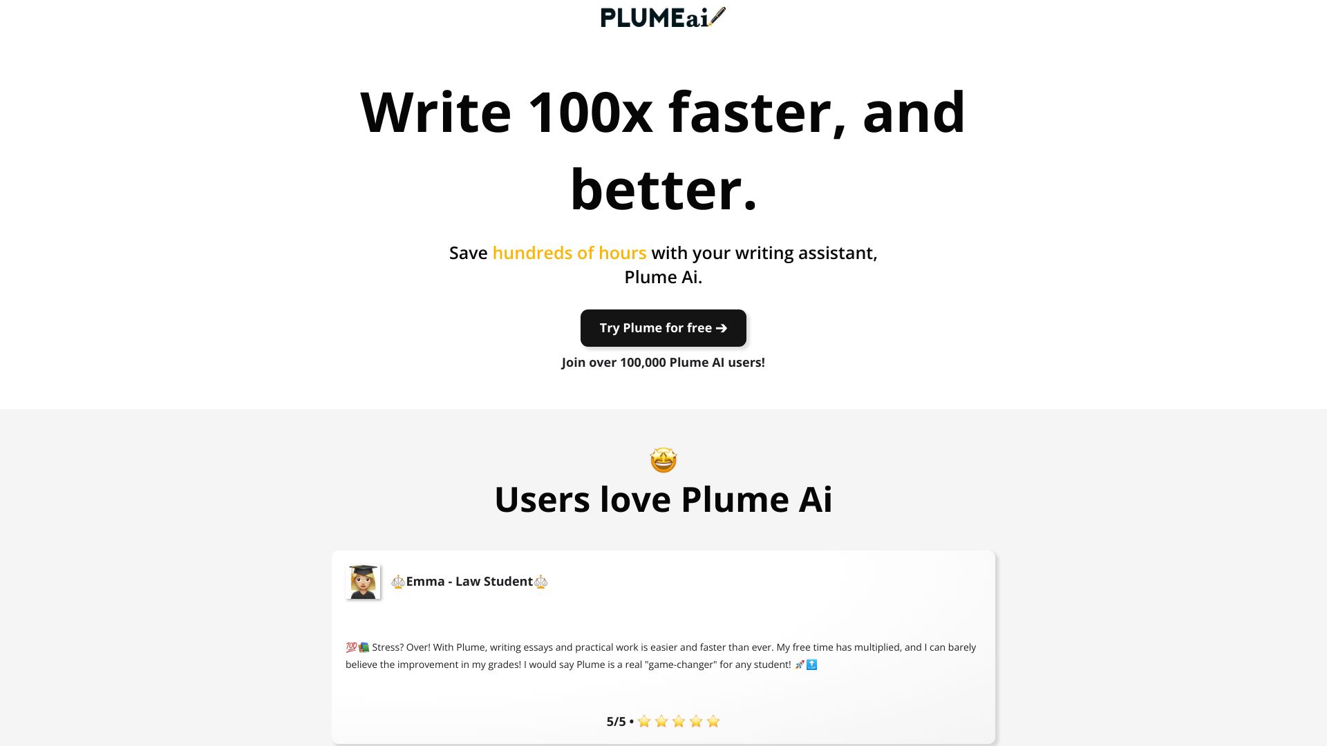 Plume AI