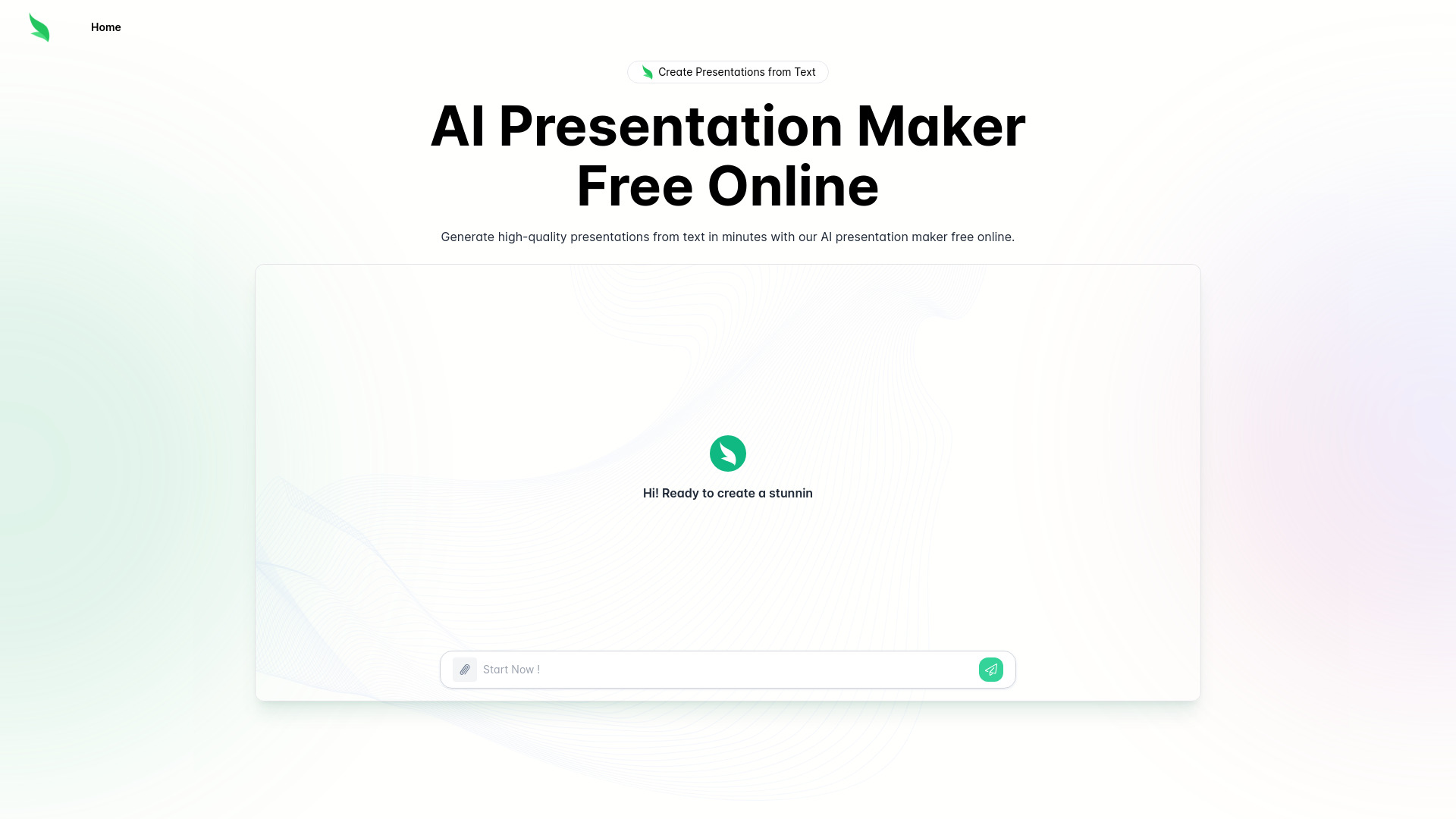 AI Presentation Maker