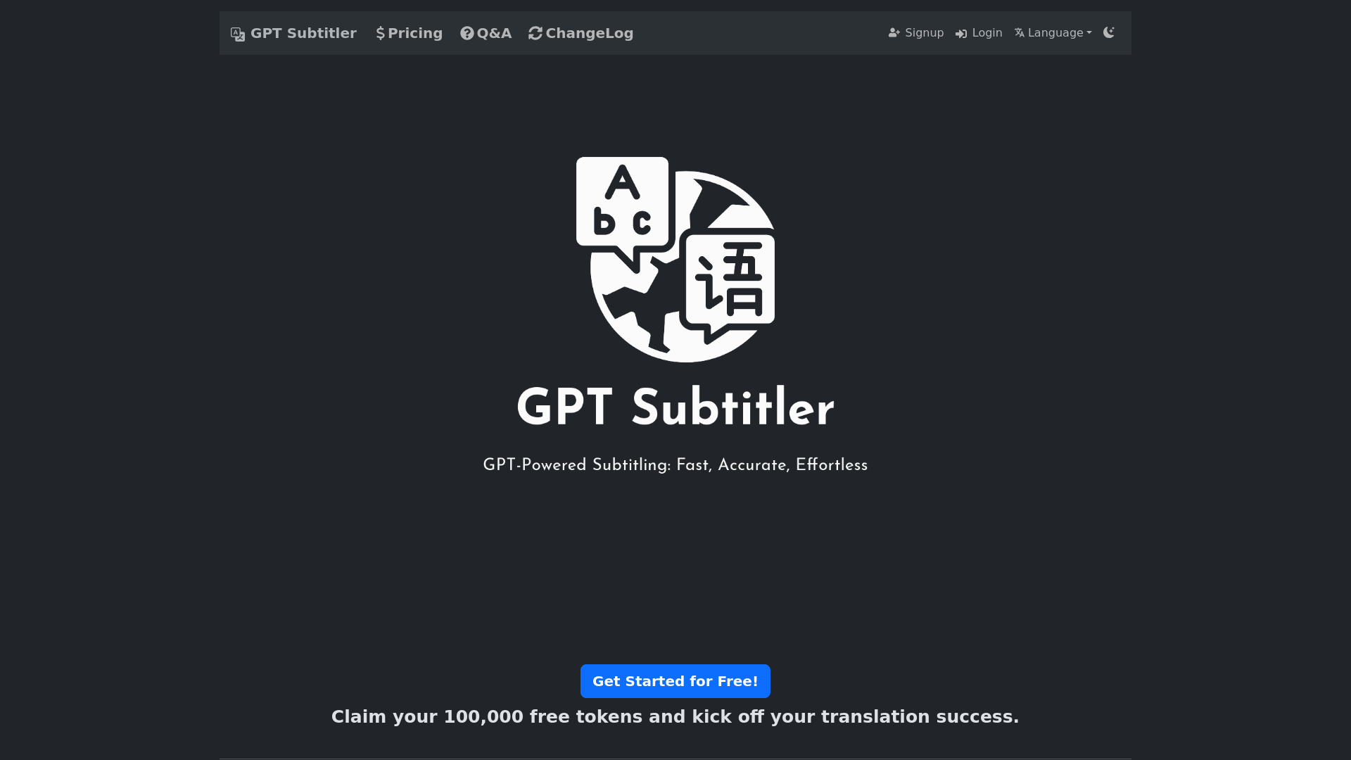 GPT Subtitler