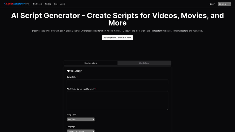 AI Script Generator