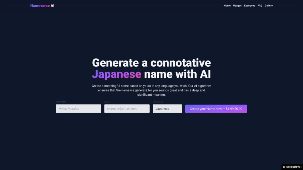 Nameverse AI