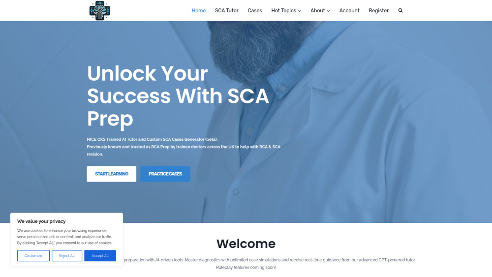 SCA Prep AI Tutor