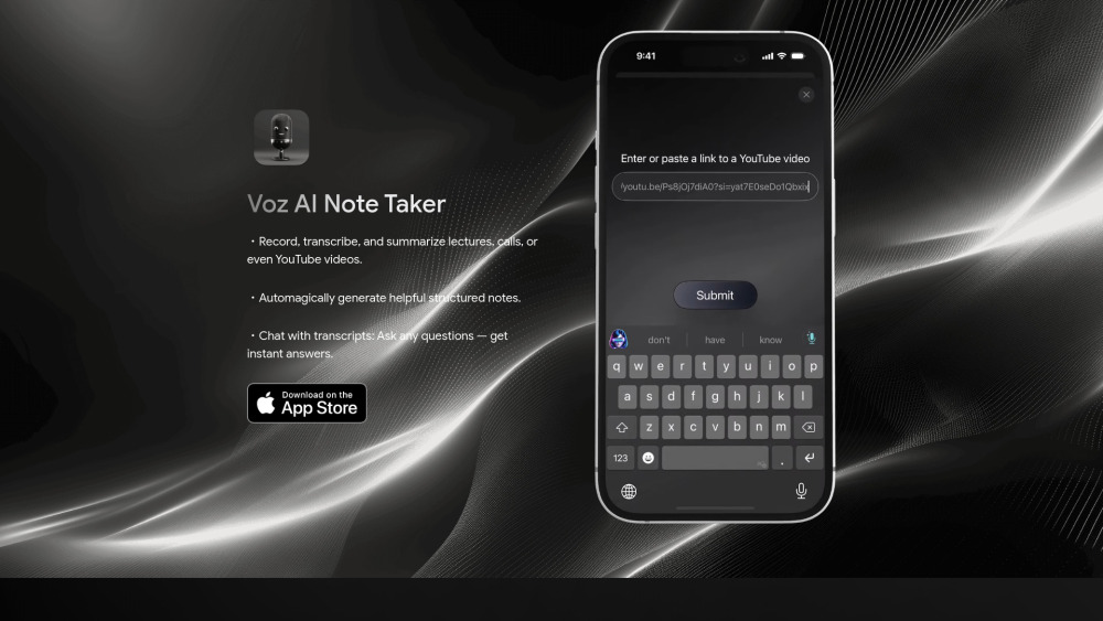 Voz AI Note Taker