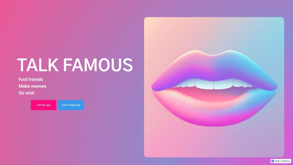 Talk Famous - AI语音生成器