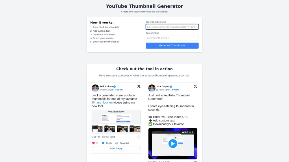 GenerateThumbnails.com