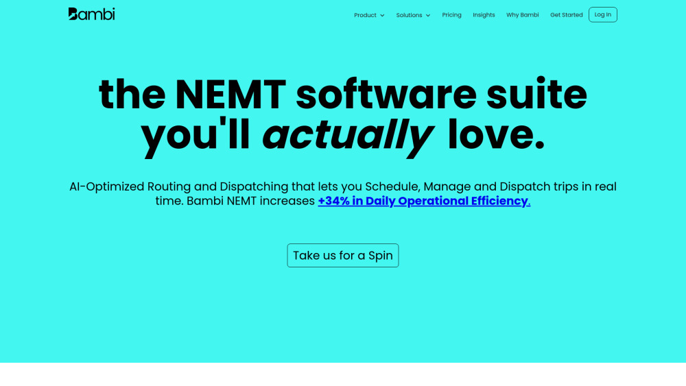 Bambi NEMT Software