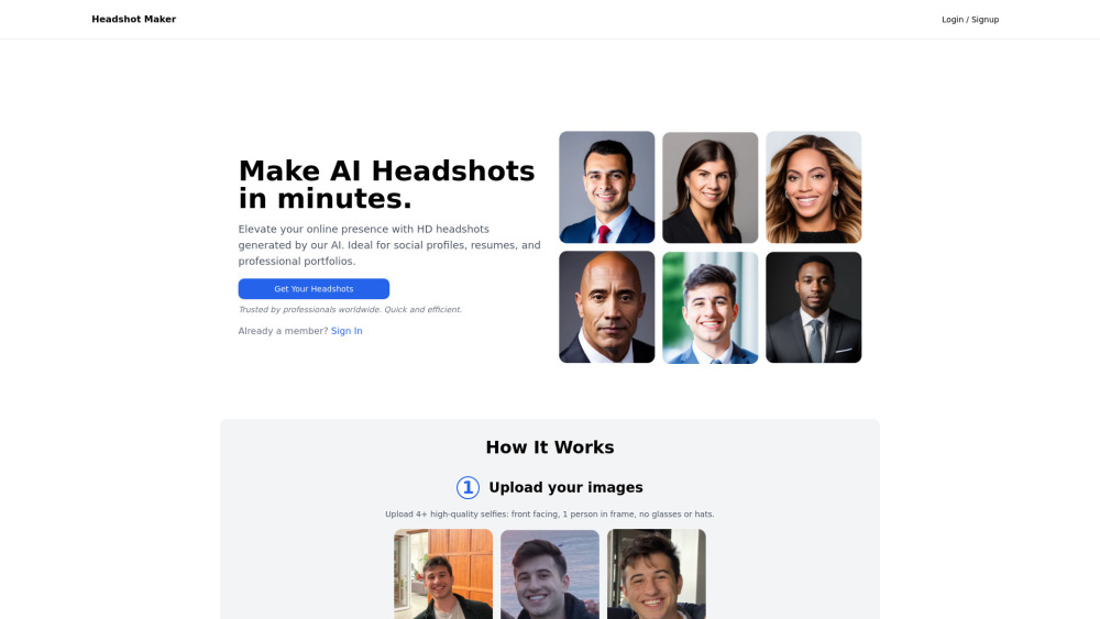 Headshot Maker