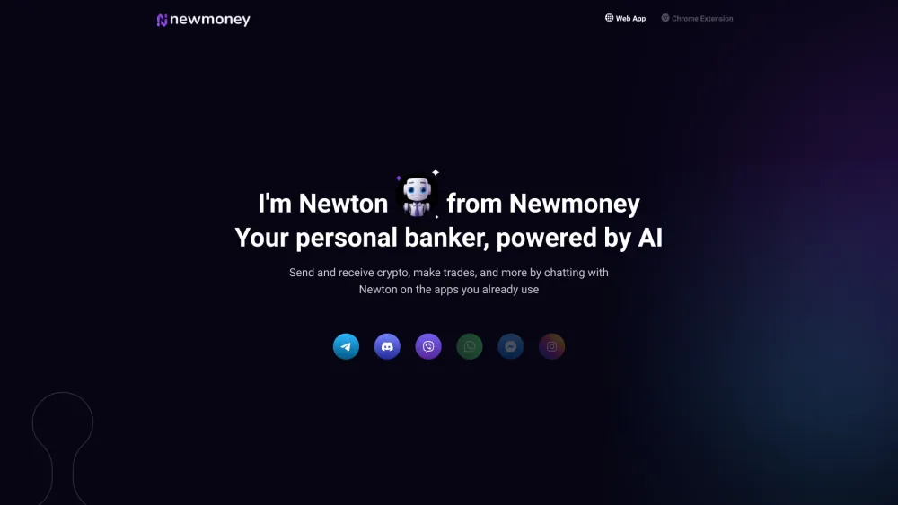 NewMoney's Newton