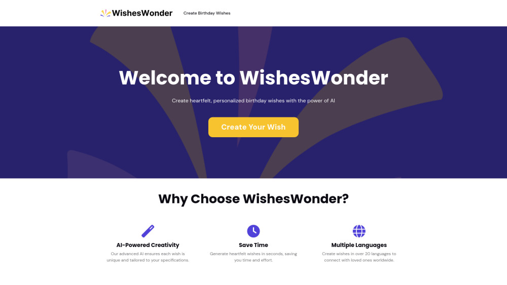 WishesWonder