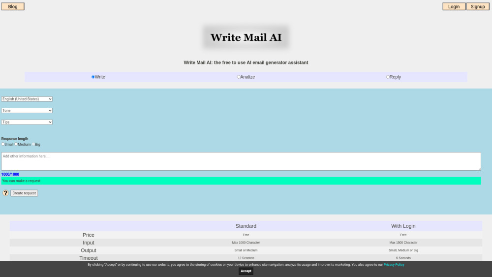 Write Mail AI