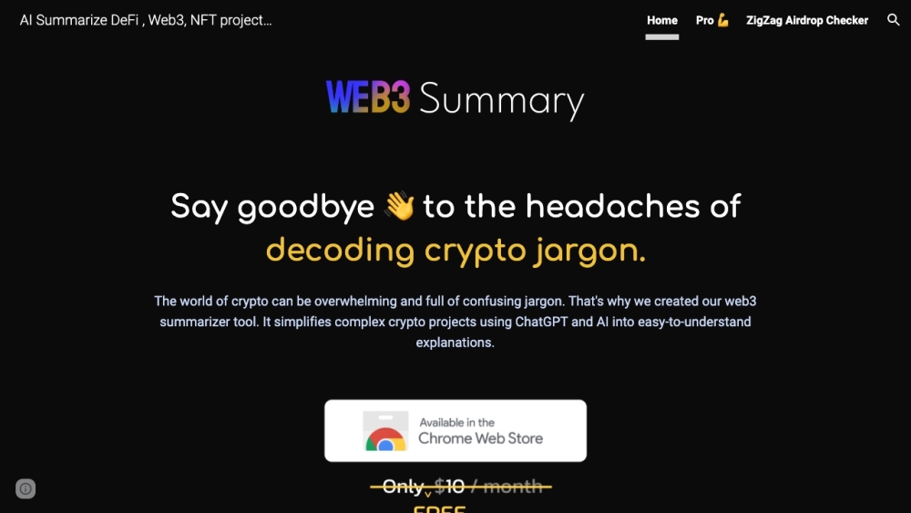 Web3 Summary