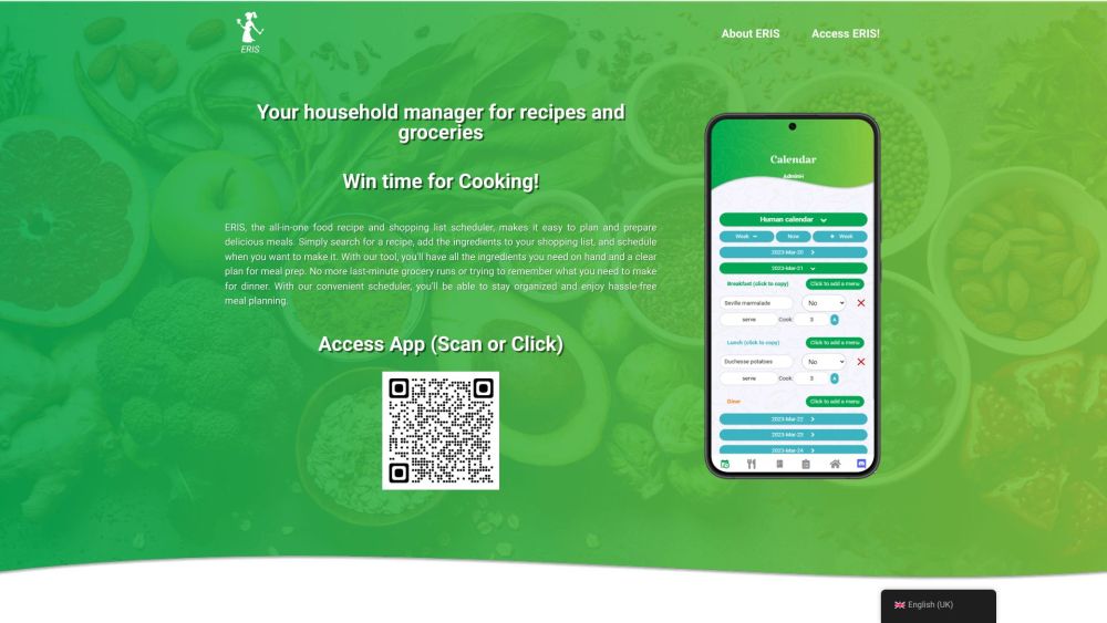 ERIS - your personal kitchen assistant