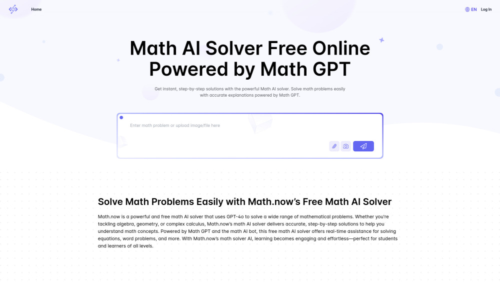 Math.now: Free Math AI Solver powered by math GPT