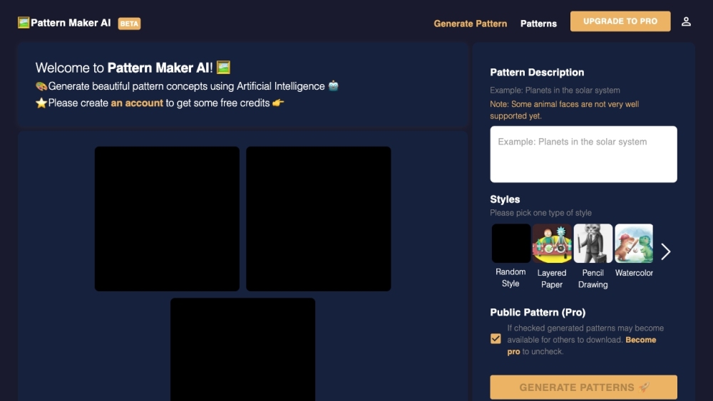 Pattern Maker AI