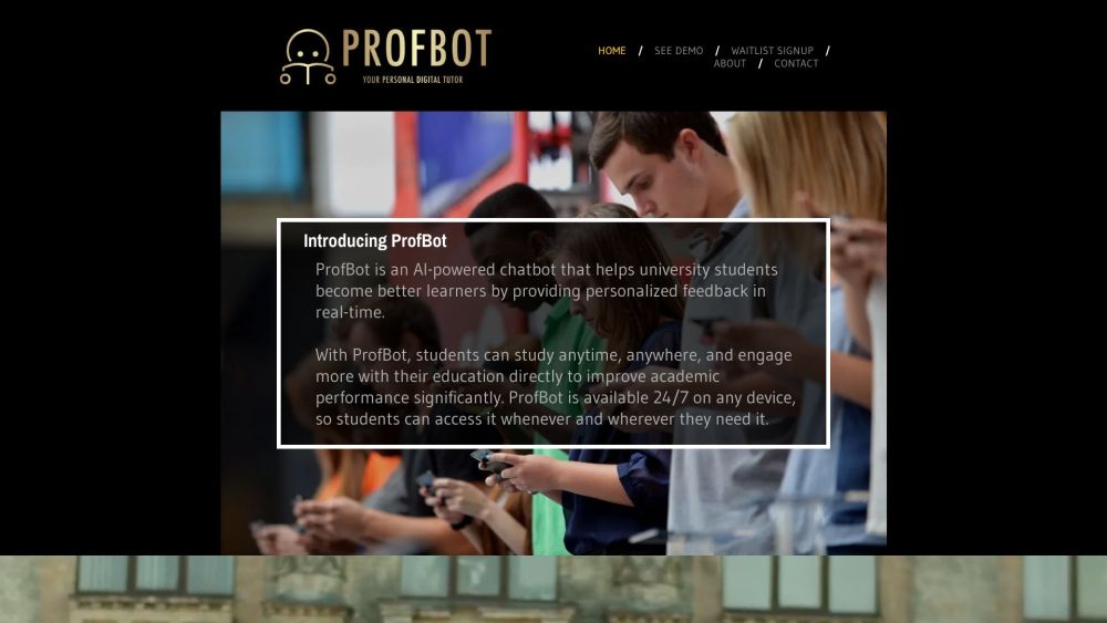 ProfBot：您的个人数字导师