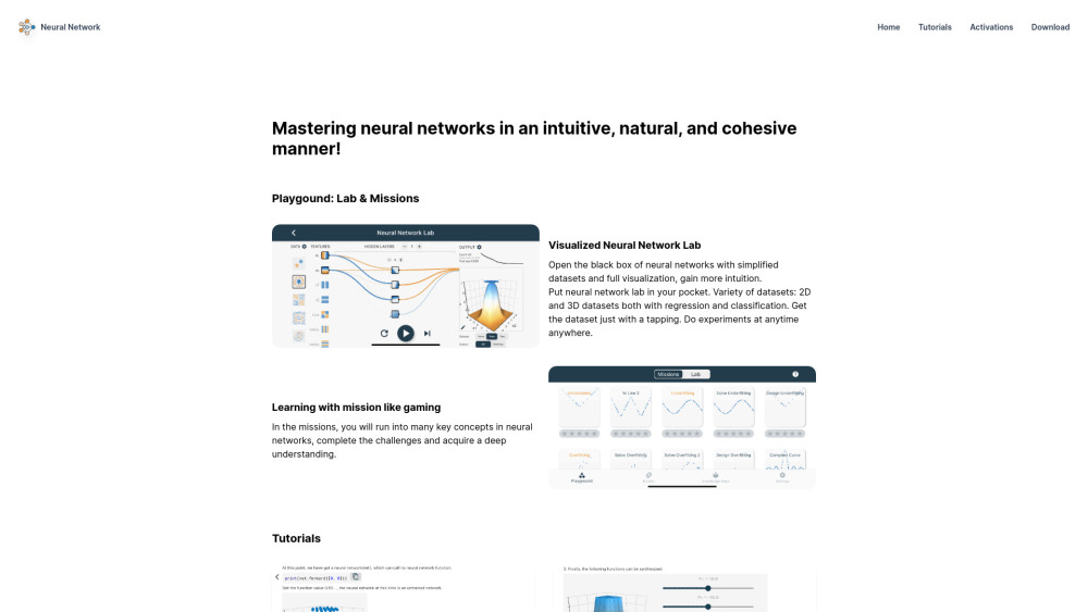 Neural Network Playground